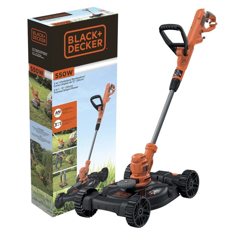 Podadora 3 En 1 Black + Decker Mte550-b2 Naranja/negro