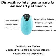 GENERICO - Dispositivo Inteligente para la Ansiedad y el Sueño El Neuro-Calmante de Bolsillo