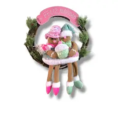 GENERICO - CORONA DE PUERTA NAVIDEÑA