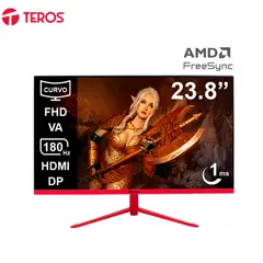 Teros - ULTIMO Monitor Curvo Gaming de 24 TE-2473G FHD VA 180Hz 1ms