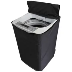 GENERICO - Funda para lavadora Impermeable 16 - 22 kg Negro