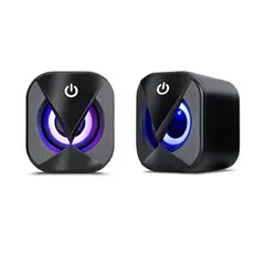 ENKORE - Parlante para PC Gamer RGB Negro Bravio ENS 300