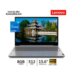 LENOVO - Laptop Lenovo V15 G4 IRU Intel Core i5 13420H, 8Gb Ram, 512Gb SSD, 15.6 FHD, 83A100GJLM
