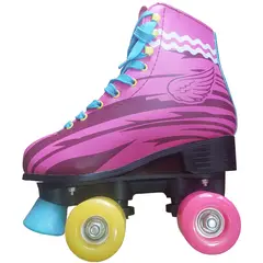 GENERICO - Patines 4 ruedas / color fucsia / talla 34