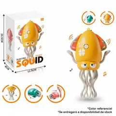 GENERICO - Calamar Musical Interactivo Juguete Didáctico para Niños