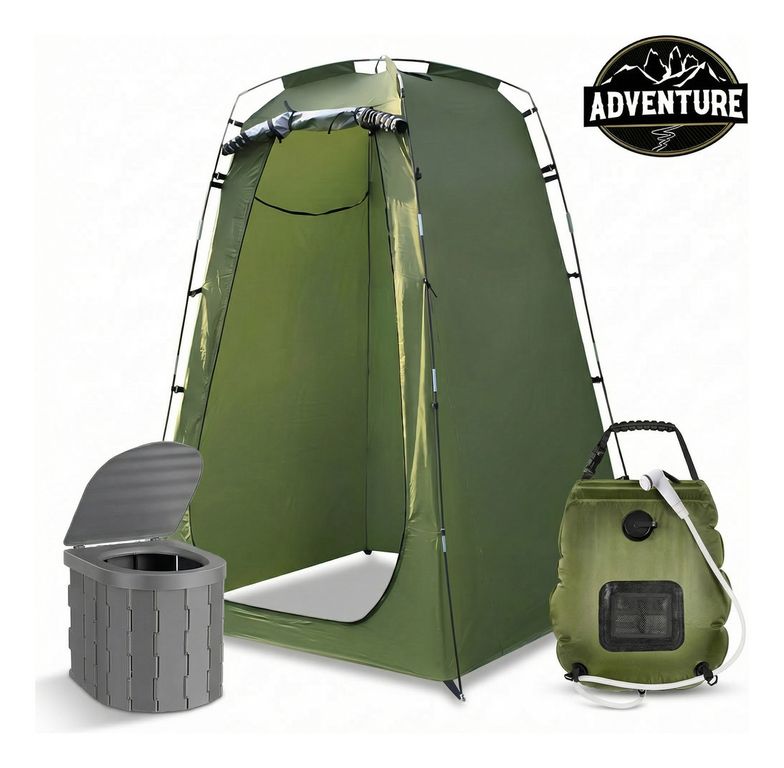 Carpa Probador Y Baño Químico Portátil