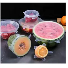 GENERICO - SET DE 12 TAPAS DE SILICONA