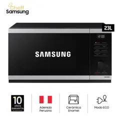 SAMSUNG - Microondas Cheff 23L MS23DG4504ATPE