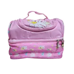GENERICO - Lonchera térmica infantil con doble compartimento - Diseño Kawaii