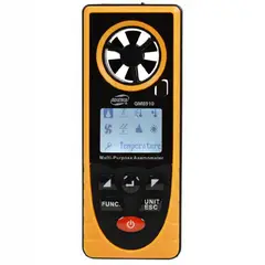 GENERICO - Anemómetro Multifunción Portátil Medidor de Viento Temperatura Humedad Presión Altitud y Luz