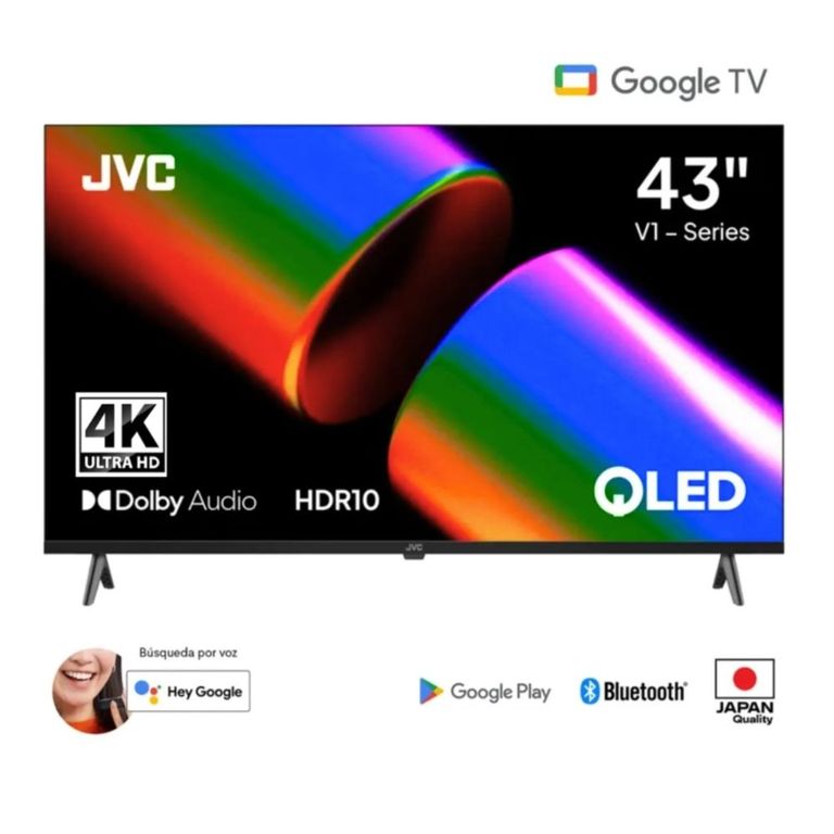 Televisor 43 QLED UHD 4K LT-43KB758 Google TV