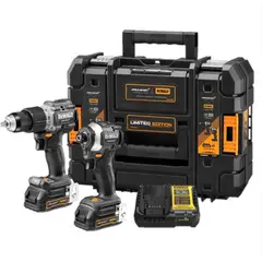DEWALT - Taladro Percutor 12 + Atornillador de Impacto 14 Hex 20V Brushless x McLaren
