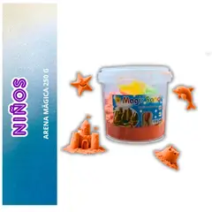 GENERICO - Kit Arena Mágica sensorial - Incluye  Moldes , Juego Sensorial