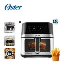 OSTER - Freidora Oster de Aire Digital Recubrimiento DiamondForce 75L CKSTAF75WDSSDF