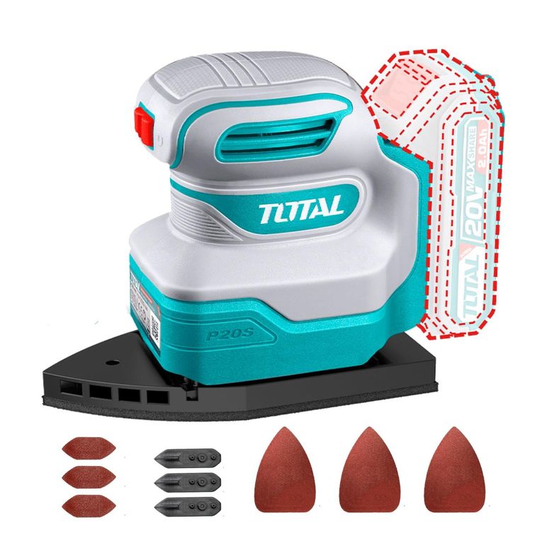 Lijadora de Palma 20v Total TPSLI2014