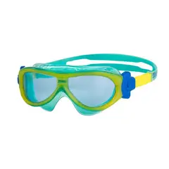 ZOGGS - Máscara de Natación para Niños Zoggs Phantom Kids Amarillo Turquesa