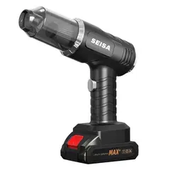 SEISA - Aspiradora Inalámbrica Portátil SEISA Multifunción con Batería Recargable para Auto Casa y Oficina