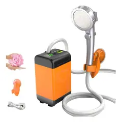 AFVENTURA - Regadera Ducha Portatil Recargable 3 Modos Acampar Viajar Na