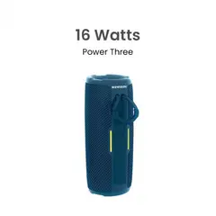 MOVISUN - Parlante Bluetooth MOVISUN Power Three 16W con Radio FM Luces LED y TWS