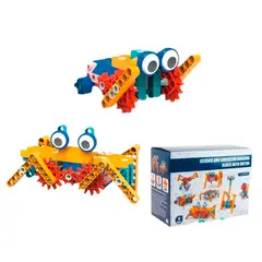 GENERICO - Kit de Bloques Eléctricos Educativos – Construcción 116 Piezas