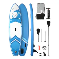 GENERICO - Tabla de Paddle Surf Blue Crazy Waves con Accesorios
