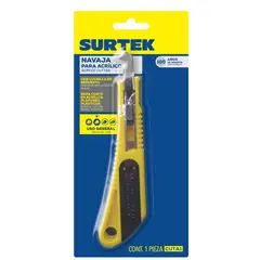 SURTEK - CUTA1 Cortador para Acrílico Navaja Reemplazable
