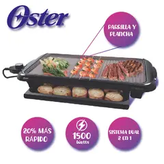 OSTER - Plancha y Parrilla Bioceramic CKSTGR5085 1500W