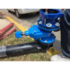 GENERICO - Válvula compuerta tipo dado de hierro dúctil para tubería