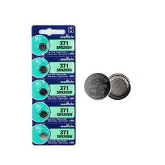 PREMIUM - PILAS Boton 371 SR920SW Alcalina MURATA X 5 UNIDADES