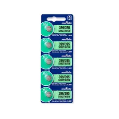 PREMIUM - PILAS Boton 399-395 SR927 W-SW Alcalina MURATA X 5 UNIDADES