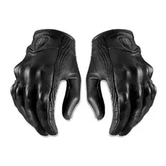 ICON - GUANTE DE CUERO ICON NEGRO TALLA S