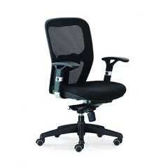 ALTHEA CONFORT - Silla Ergonómica Reclinable Barcelona Gerente Negro