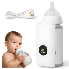 GENERICO - Calentador de Mamadera Portátil USB Recargable