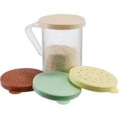 WINCO - ESPOLVOREADOR DE POLICARBONATO CON ASA DE 10oz WINCO
