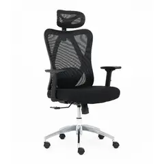 ALTHEA CONFORT - Silla Ergonómica Kendo Presidente Aluminio Negro Althea Confort