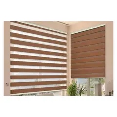 GENERICO - PERSIANAS DE COLOR CAFE DE 180 x 60 CM