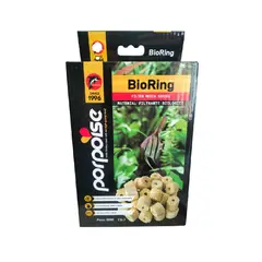 GENERICO - Material filtrante biológico para peceras Bioring 500grs Porpoise