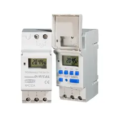 GENERICO - Timer digital 16 memorias 220 V AC 30A