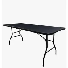 GENERICO - Mesa Plegable Rectangular Portatil Cathering 180 CM