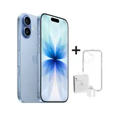 APPLE - IPHONE 17 256GB ESIM- AZUL + CARGADOR + CASE