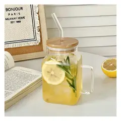 GENERICO - TAZA DE VIDRIO CON SORBETE