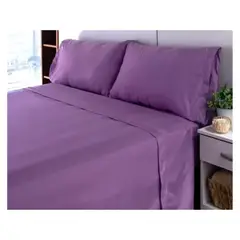 CUTE - JUEGO DE SÁBANAS COLOR ENTERO EN 2 PLZ