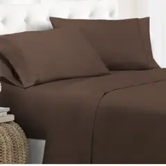 CUTE - JUEGO DE SÁBANAS COLOR ENTERO EN 2 PLZ