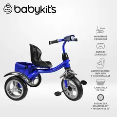 Baby Kits - Triciclo Super Azul Baby Kits