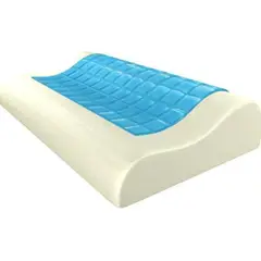 SM - Almohada Ortopedica Viscoelastica Curvatura Con Gel