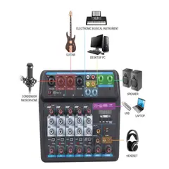 POTENZA - MINI MIXER INTERFACE 4 CANALES PZ-U6