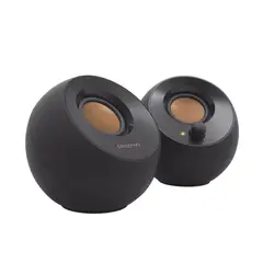 CREATIVE - Parlante Pebble 2.0 4.4W Usb-Powered Negro – Sonido De Alta Calidad Para Tu Pc