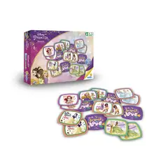 DISNEY CLASICOS - JUEGO DE MESA RONDA MEMORIA PRINCESAS DISNEY 72 PIEZAS