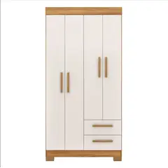 LOAGO - ROPERO 4 PUERTAS 2 CAJONES NT-6010