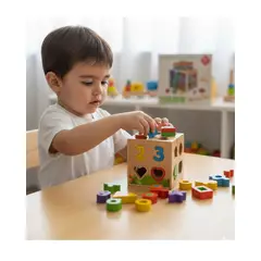 GENERICO - Juego Cubo Encaje con Dificultad